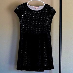Girls size 12 black dress